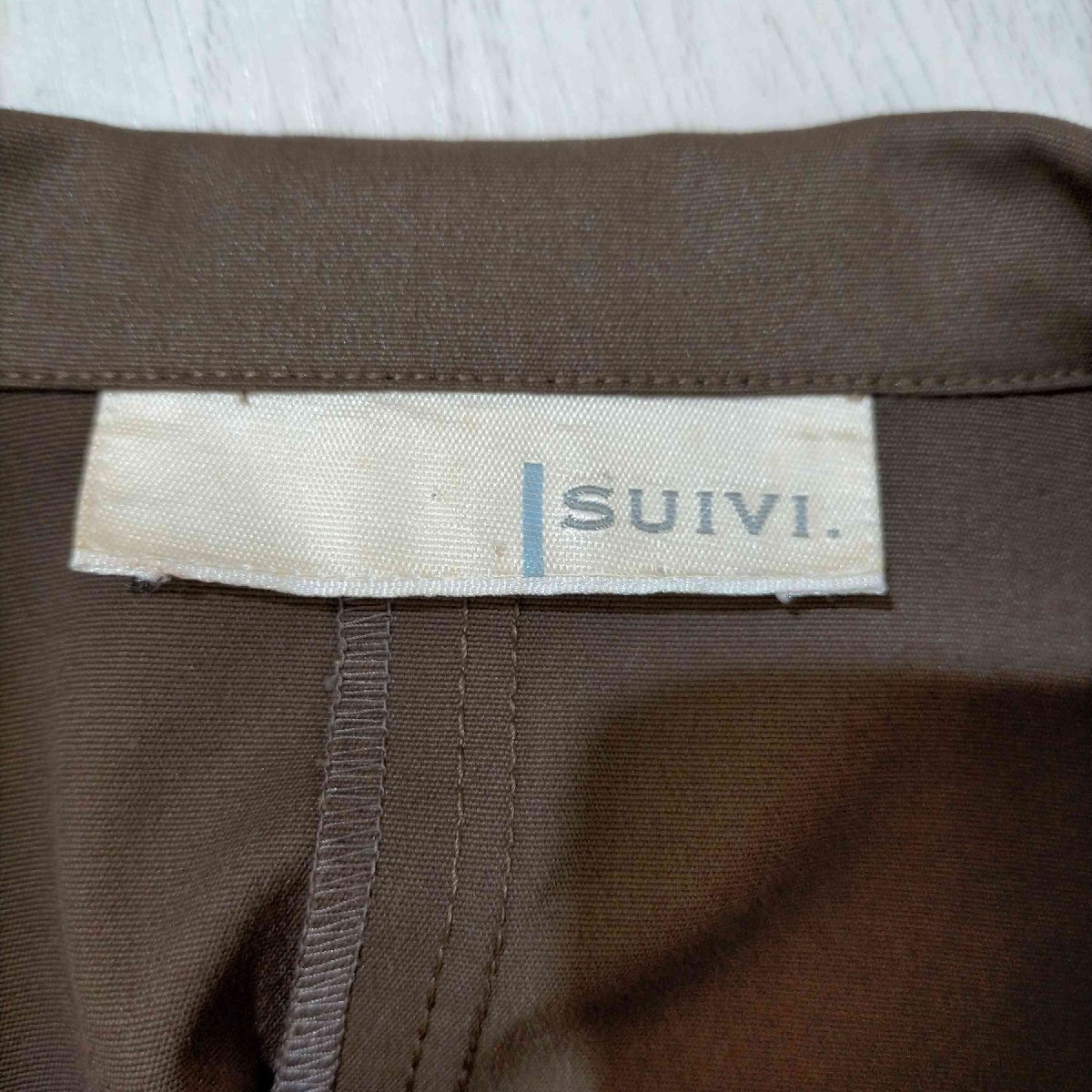 SUIVI(スイヴィ) テーラードジャケット レディース 表記無 中古 古着 0326_画像6