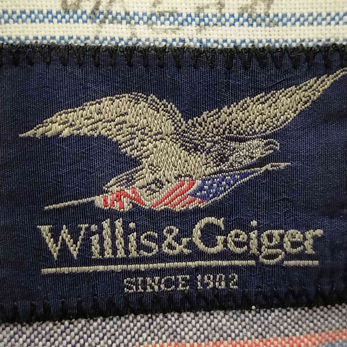 Willis&Geiger(ウィリスアンドガイガー) ボックスシルエット BDストライプシャツ メンズ 中古 古着 0811_画像6