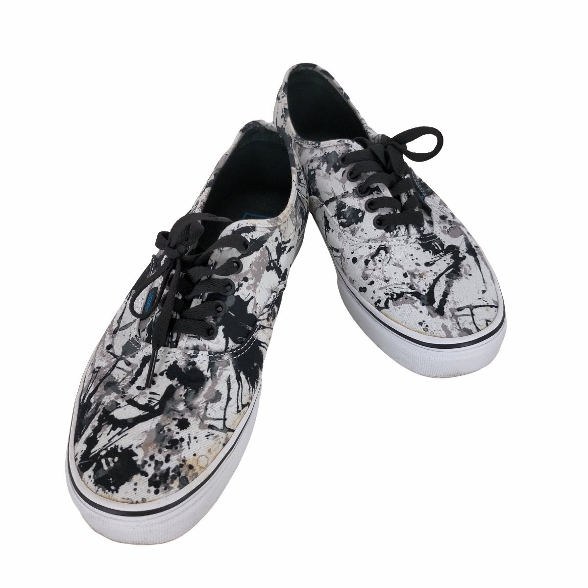 VANS(バンズ) authentic paint splatter メンズ JPN：28 中古 古着 1024_画像1