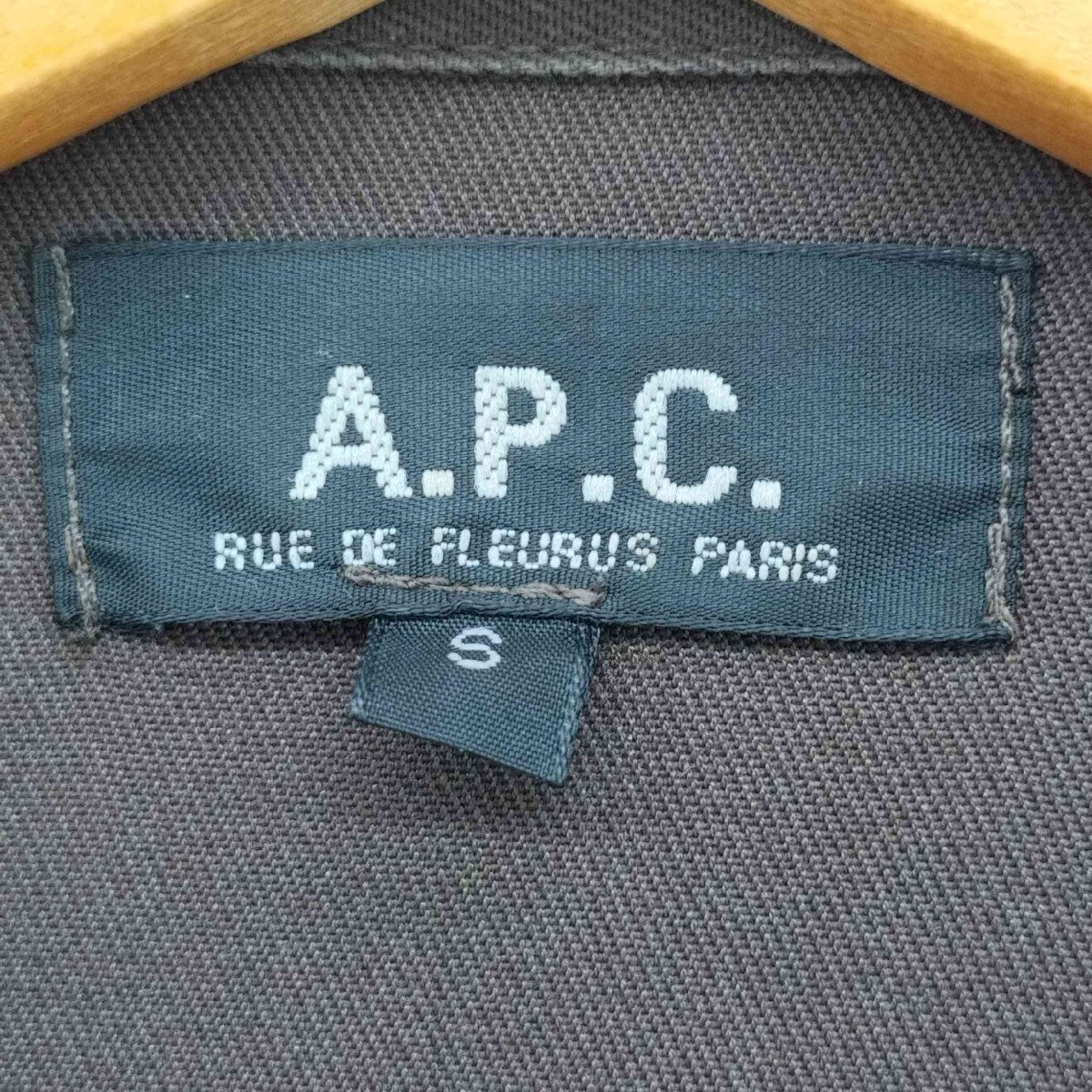 A.P.C.(アーペーセー) ミリタリー フィールド ジャケット メンズ import：S 中古 古着 0605_画像6