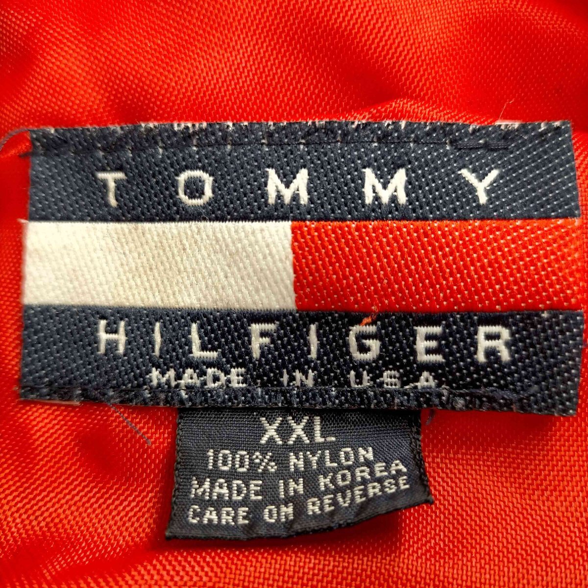 TOMMY HILFIGER(トミーヒルフィガー) ビッグシルエットナイロンジャケット メンズ JPN：X 中古 古着 0623_画像6