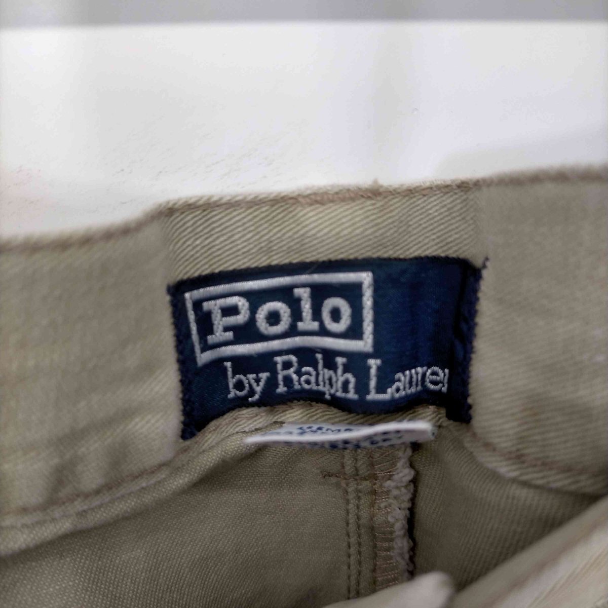 Polo by RALPH LAUREN(ポロバイラルフローレン) 90S POLO CHINO 2タック 中古 古着 0523_画像6