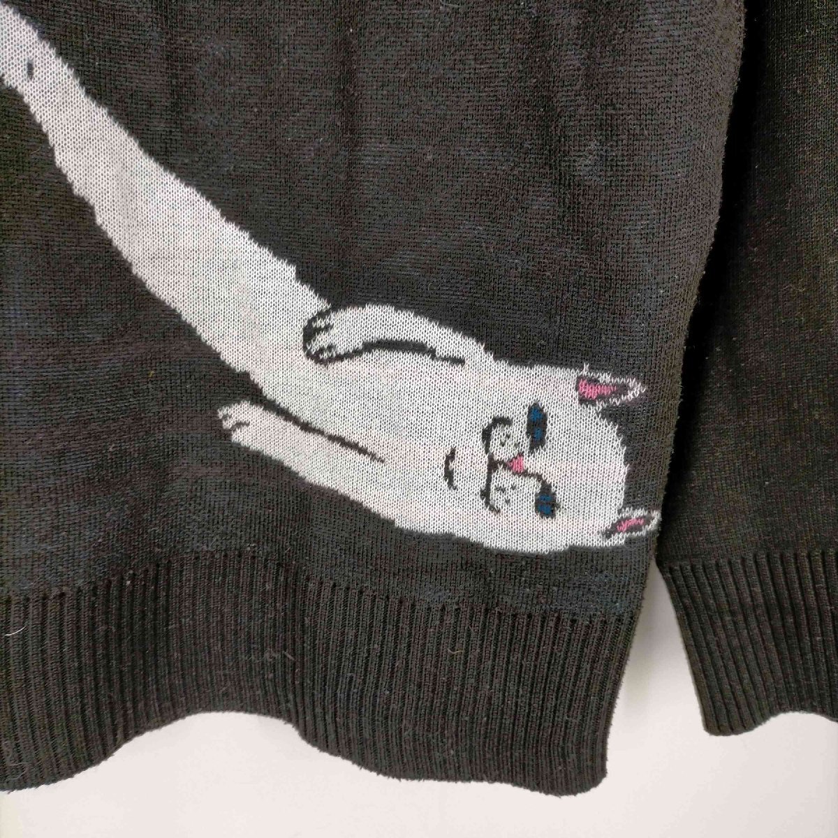 RIPNDIP(リップンディプ) Coconerm Knit Sweater メンズ import：M 中古 古着 0849の画像5