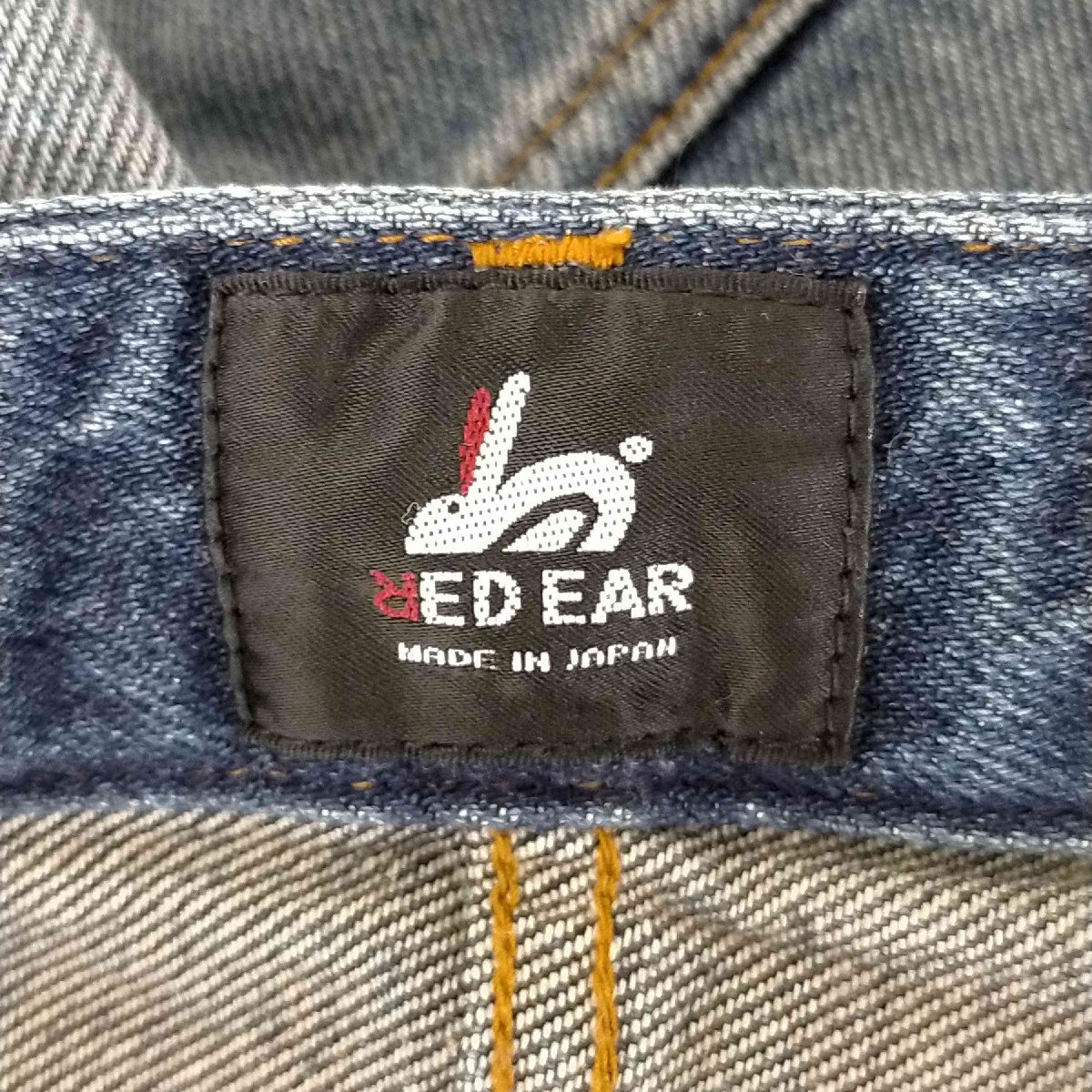 RED EAR(レッドイヤー) 日本製 REDEAR ストレートデニム メンズ JPN：M 中古 古着 0442_画像6