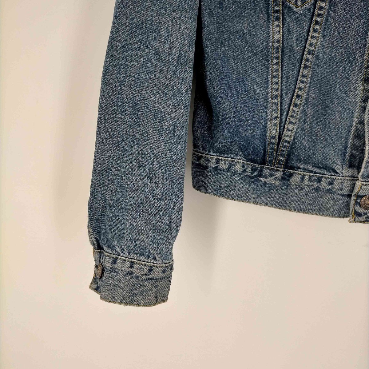 Levis(リーバイス) 71557 ボタン裏J30 ビッグE デニムトラッカージャケット メンズ 3 中古 古着 0146_画像5