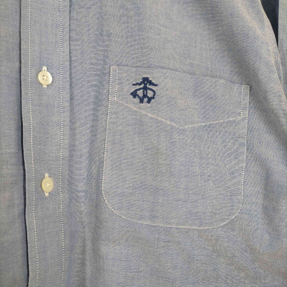 BROOKS BROTHERS(ブルックスブラザーズ) 刺しゅうボタンダウンシャツ メンズ JPN：M 中古 古着 0523_画像4