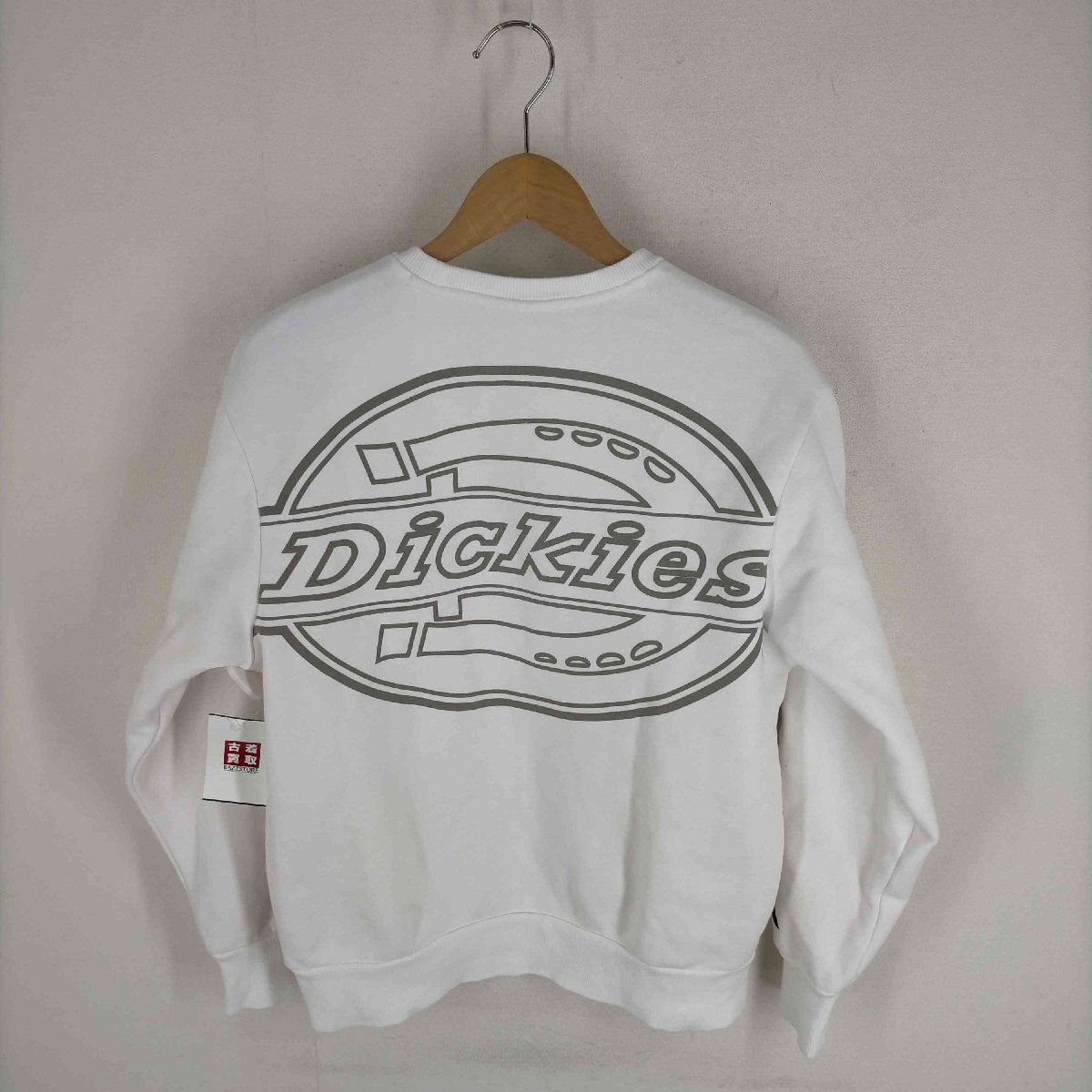 Dickies(ディッキーズ) サガラロゴ刺繍 袖プリント トレーナー メンズ JPN：S 中古 古着 0706_画像2