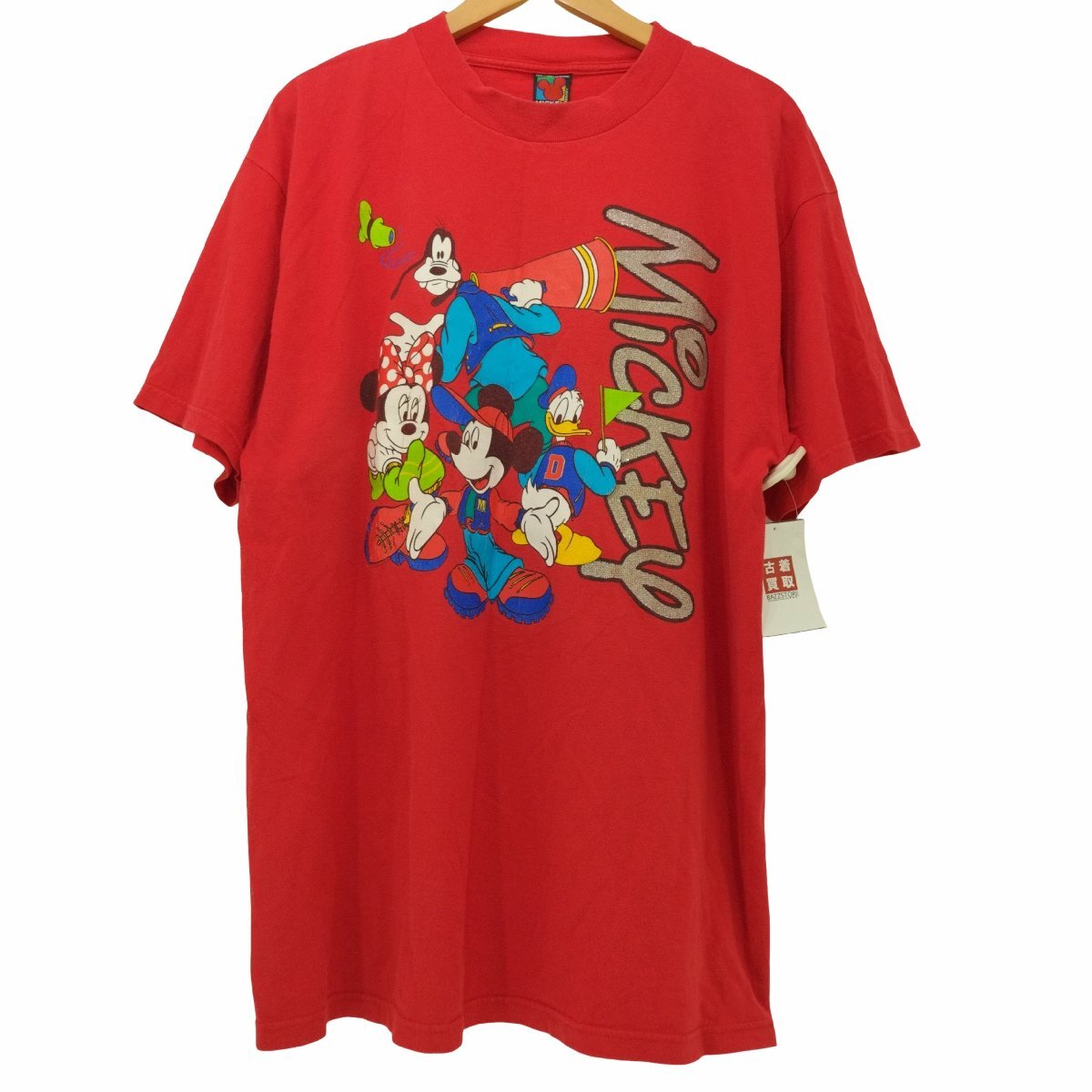 USED古着(ユーズドフルギ) 90-2000s 前面プリント クルーネック Tシャツ メンズ JPN：X 中古 古着 1047_画像1