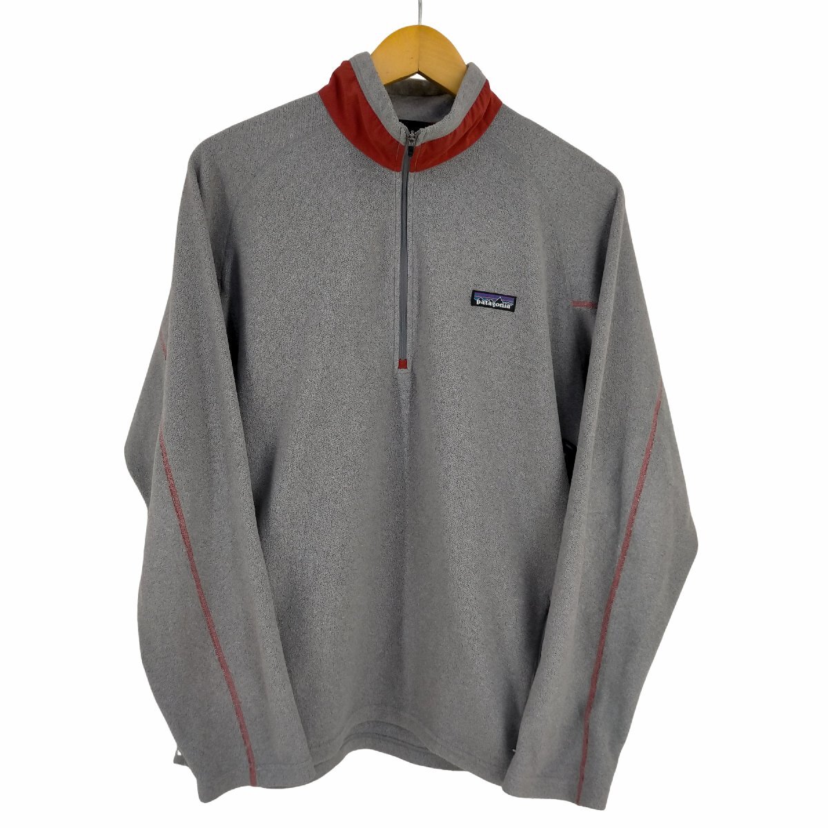 patagonia(パタゴニア) PIQUE FLEECE 1/4ZIP メンズ import：L 中古 古着 0703_画像1