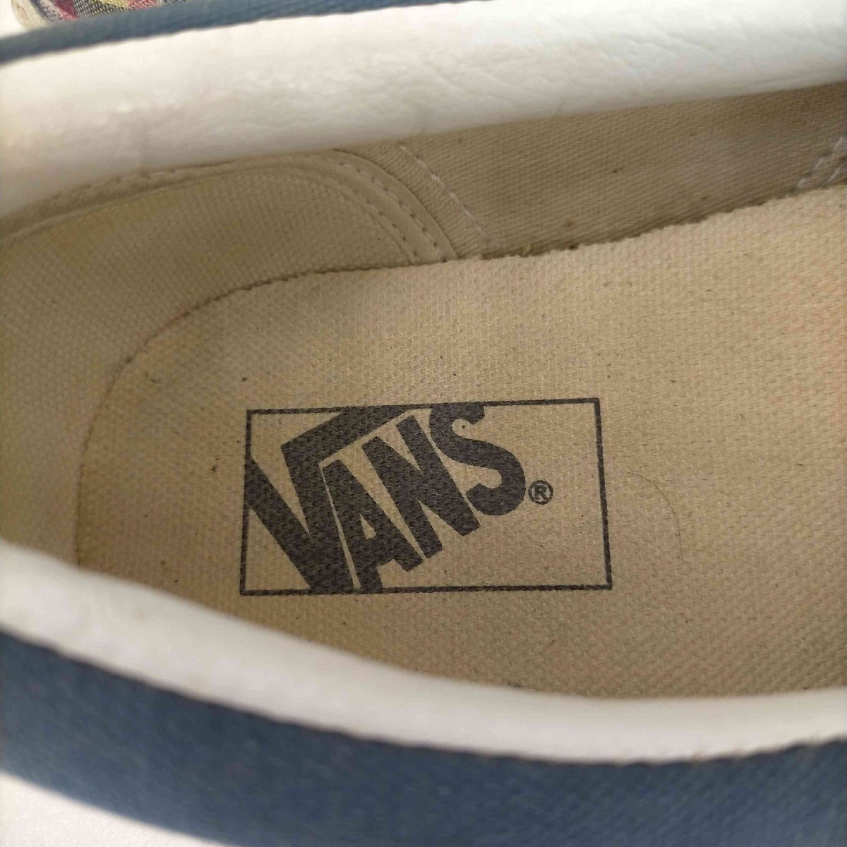 VANS(バンズ) マドラスチェック SLIP ON メンズ JPN：28.5 中古 古着 0908_画像6