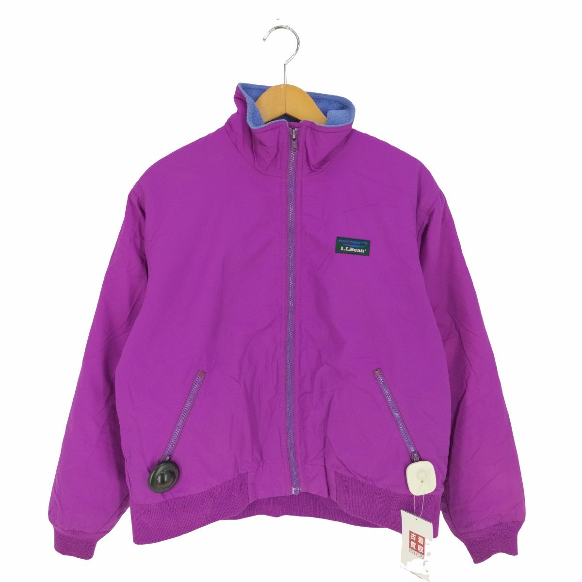 L.L.Bean(エルエルビーン) 80-90s Warm-up Jacket 裏フリース ウォームアップ 中古 古着 0907_画像1