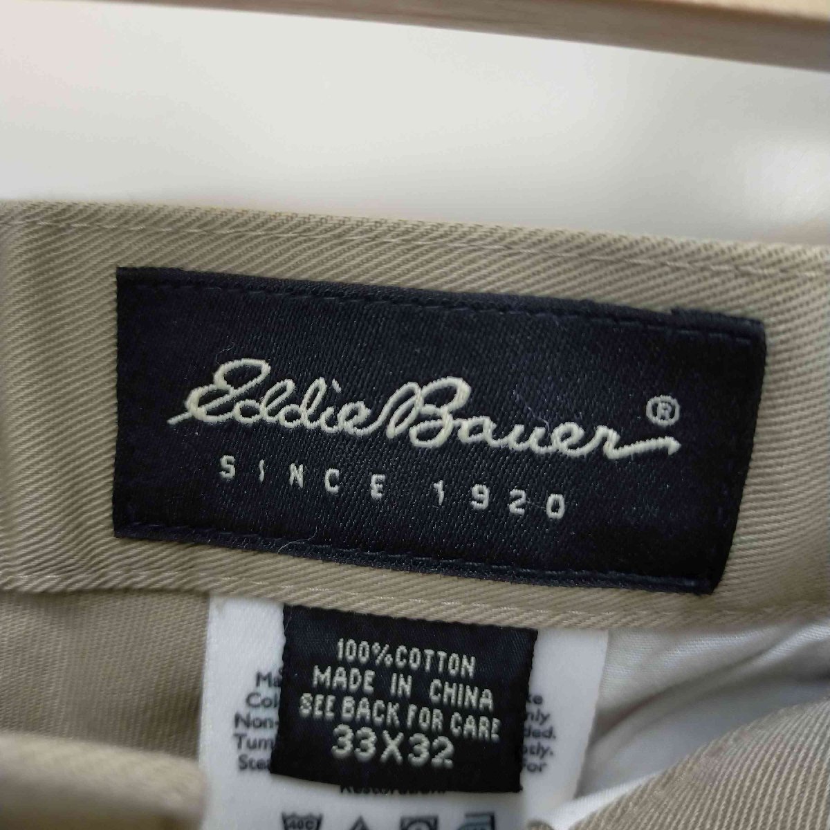 Eddie Bauer(エディーバウアー) 2タックチノパンツ メンズ 33×32 中古 古着 0325_画像6