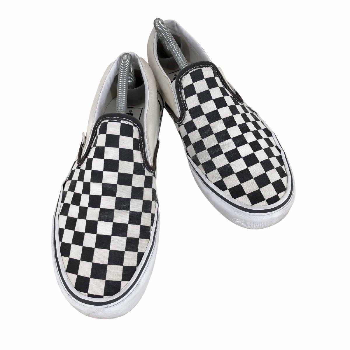 VANS(バンズ) checkered slip on メンズ JPN：26 中古 古着 0425_画像1