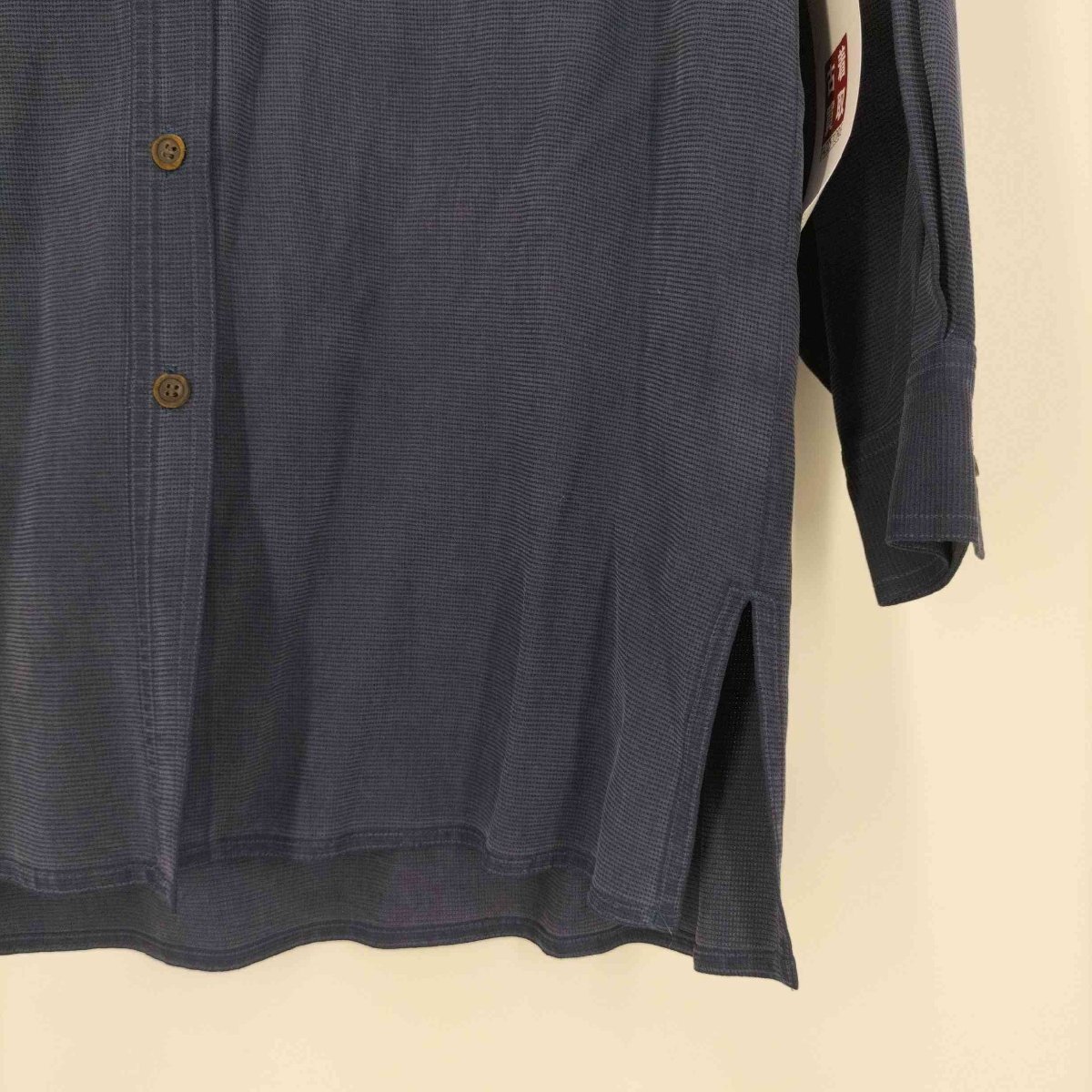BURBERRYS(バーバリーズ) 裾スリット ポケット付き シルクシャツ レディース 7 中古 古着 0924_画像4