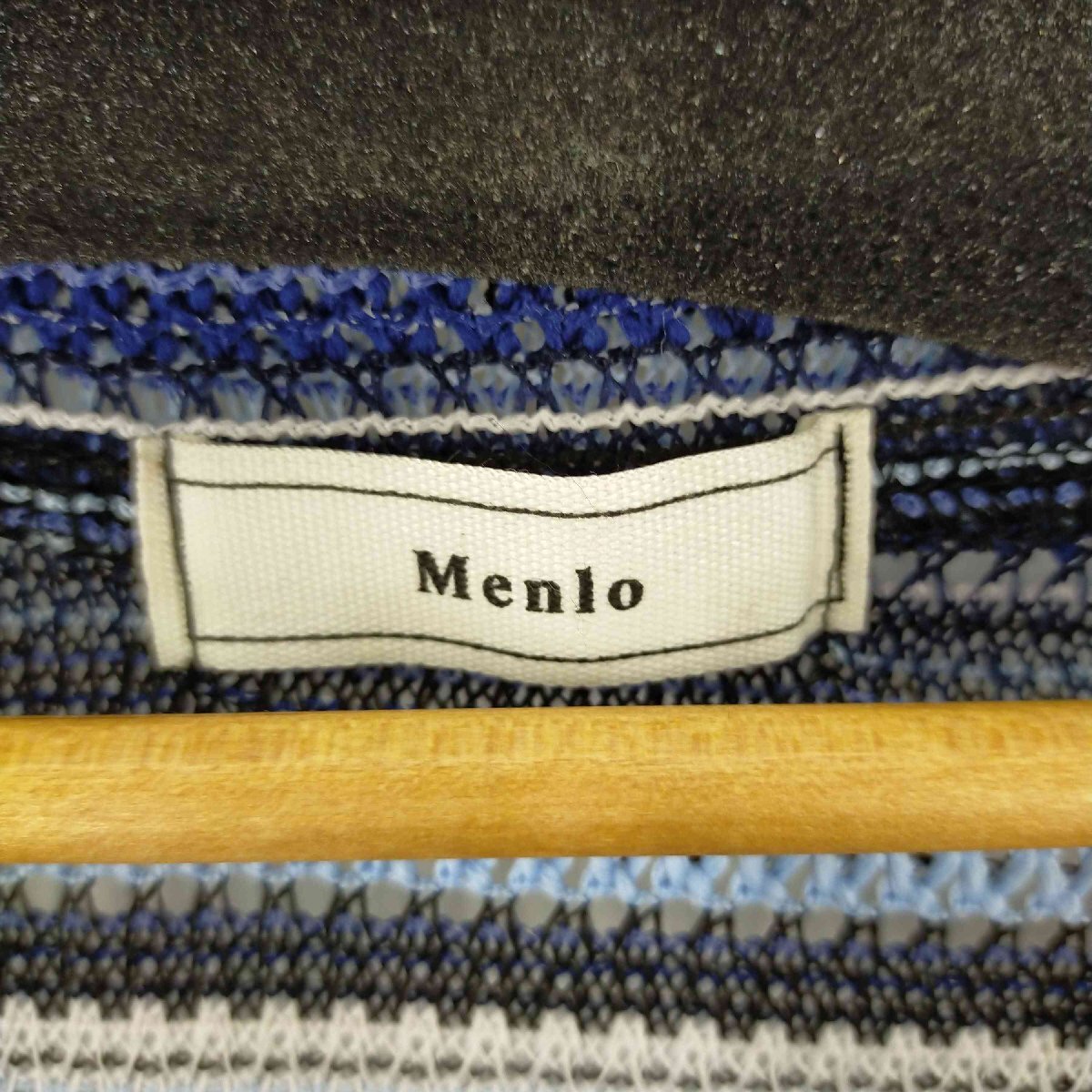 Menlo(メンロー) クロップドカットソー 編み レディース ONE SIZE 中古 古着 0226_画像6