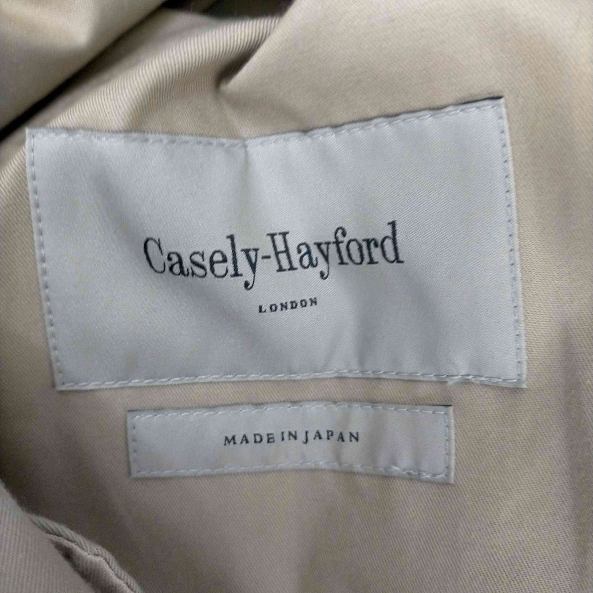 Casely Hayford(ケイスリー ヘイフォード) HAMMOND トレンチコート メンズ US：3 中古 古着 0607_画像6