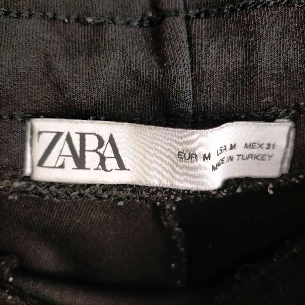 ZARA(ザラ) 裾ジップ トラックジョガーパンツ メンズ JPN：M 中古 古着 0843_画像6