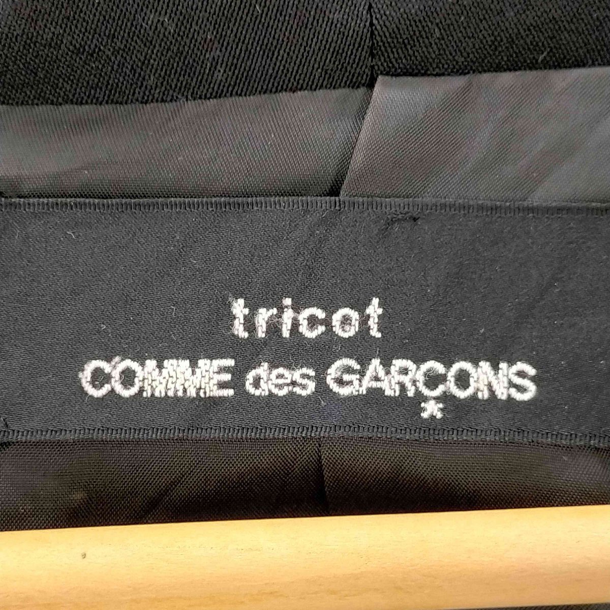 tricot COMME des GARCONS(トリココムデギャルソン) 80S ウール 短丈 ボレロ 中古 古着 0205の画像6