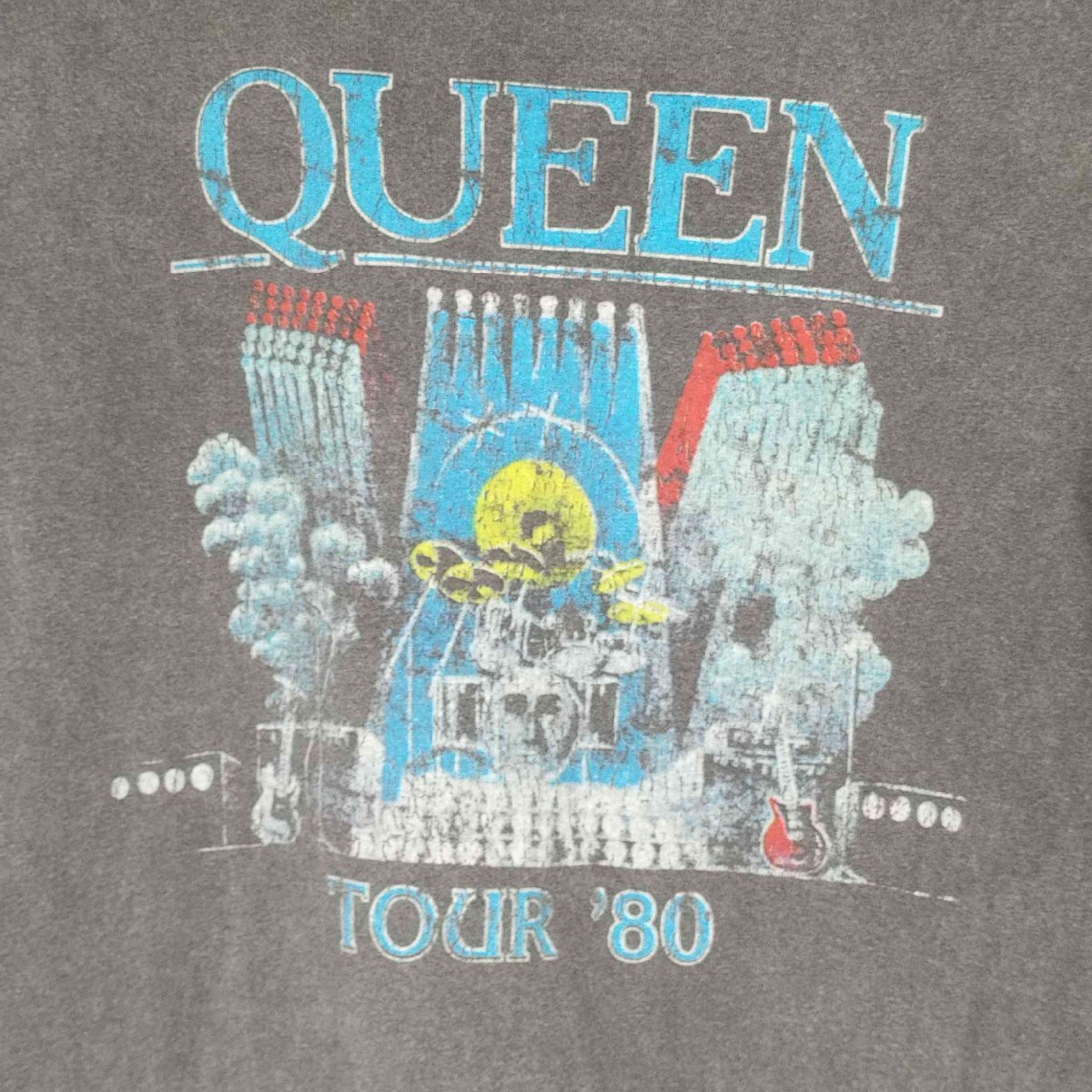 GOOD ROCK SPEED(グッドロックスピード) TOUR 80 グラフィックTシャツ レディース 中古 古着 0723_画像5