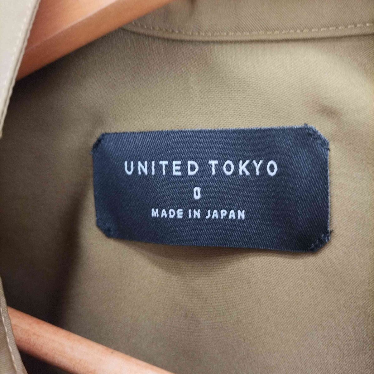 UNITED TOKYO(ユナイテッドトウキョウ) マルチウェイ レイヤード シャツ ワンピース レディー 中古 古着 0926_画像6