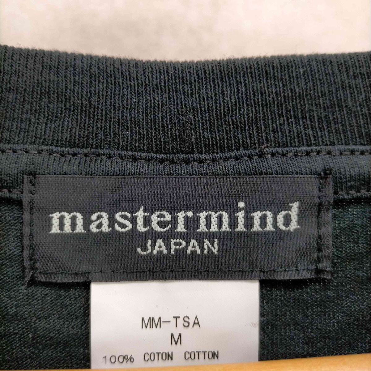 mastermind JAPAN(マスターマインド) CHARCOAL FUTURE ロゴプリント半袖Tシ 中古 古着 0144_画像6