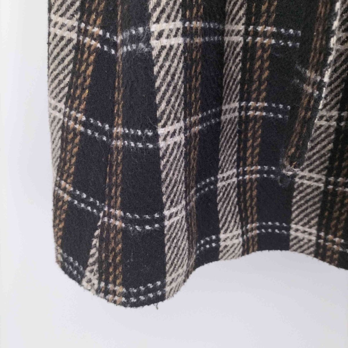 rienda(リエンダ) Slanting Plaid Trapezoid レディース JPN：S 中古 古着 0610_画像3