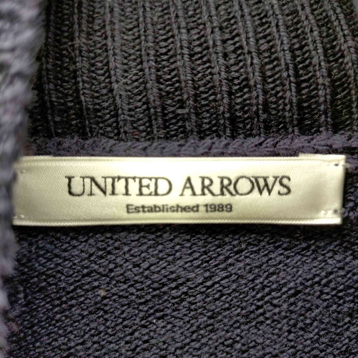 UNITED ARROWS(ユナイテッドアローズ) UASB YMGT ミドルゲージ タートルネックニット 中古 古着 0804_画像6