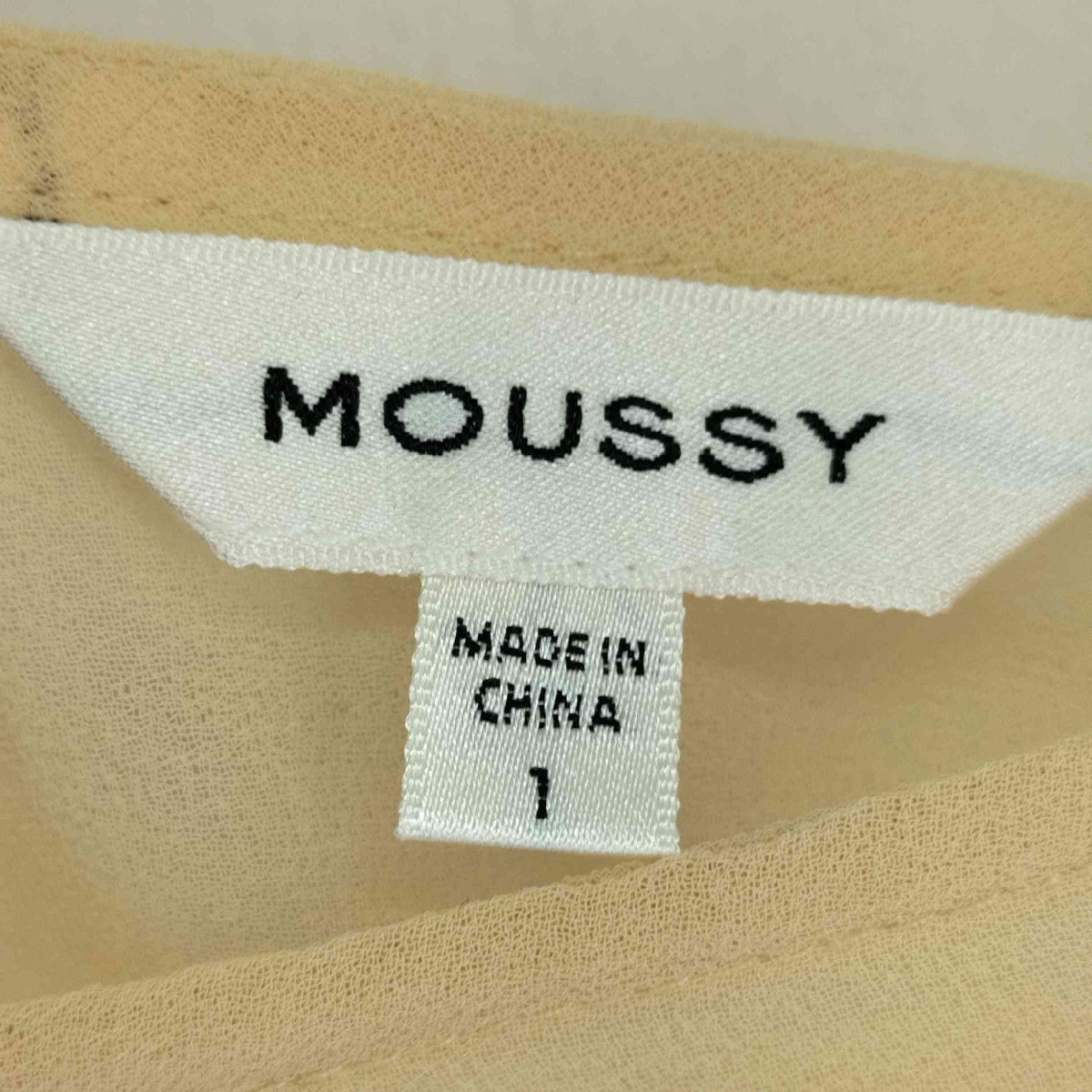 moussy(マウジー) SWITCHING SLIP ドレス レディース JPN：1 中古 古着 0124_画像6