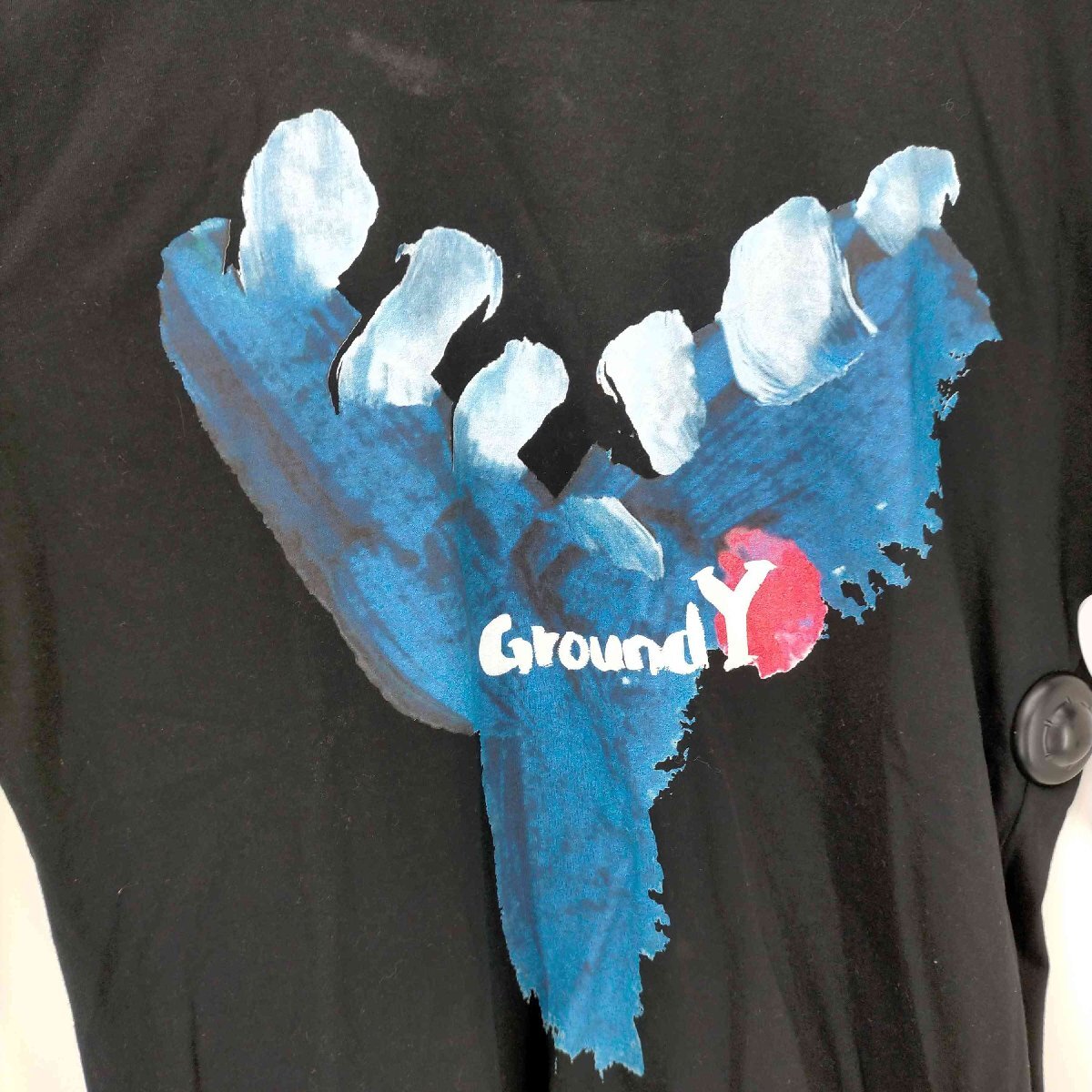 Ground Y(グラウンド ワイ) 20SS プリント S/S Tシャツ メンズ JPN：3 中古 古着 0523_画像3