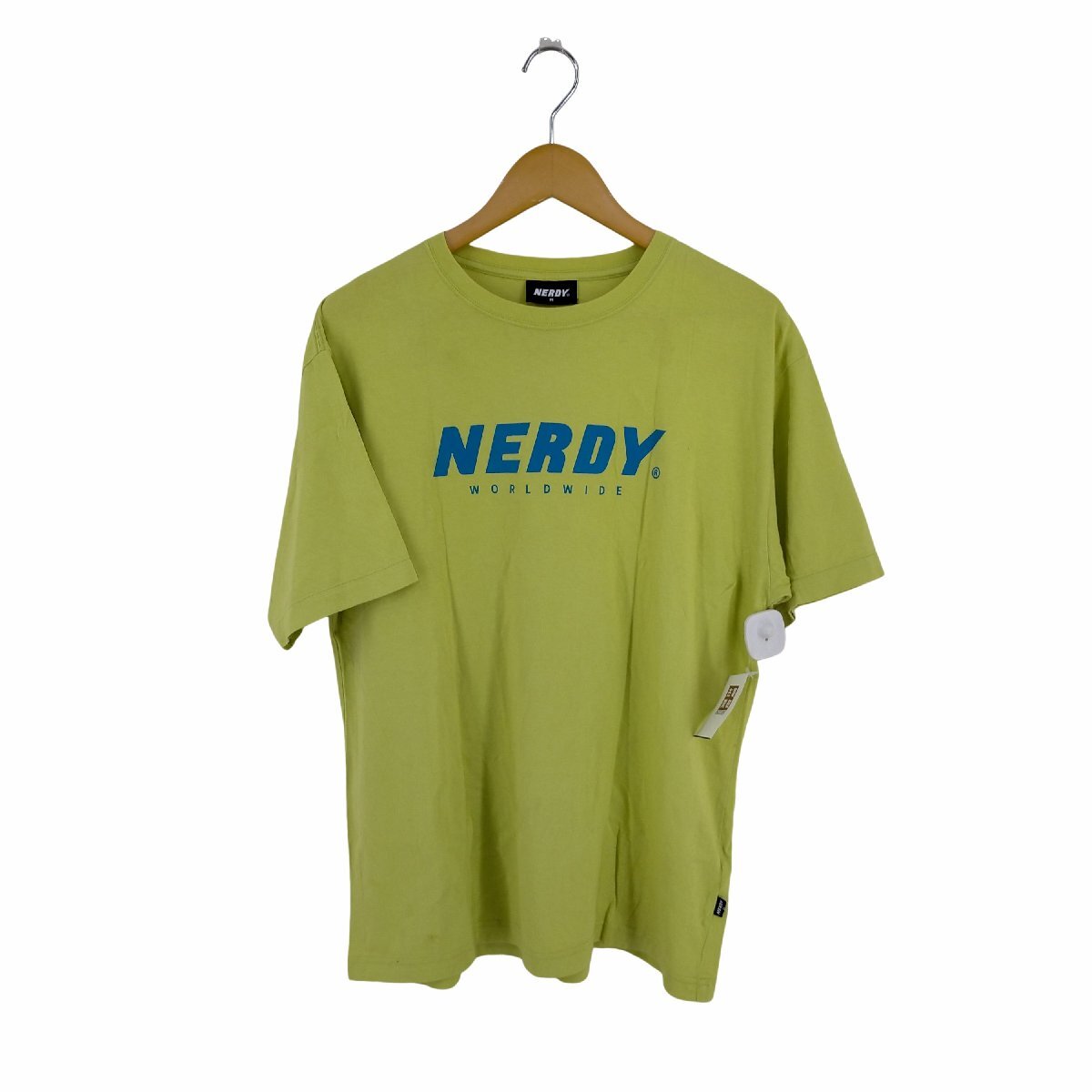 nerdy(ノルディー) ロゴプリント Tシャツ メンズ import：M 中古 古着 0503_画像1