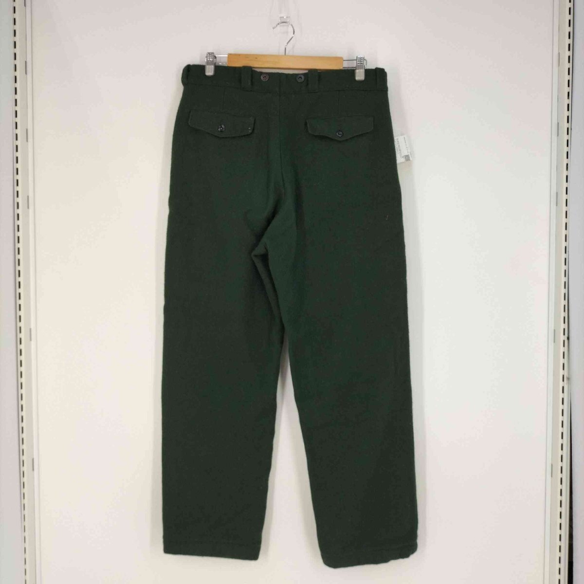 WOOLRICH(ウールリッチ) 70s 白タグ 42talon 42タロンジッパー サスペンダーボタン付 中古 古着 0605_画像2