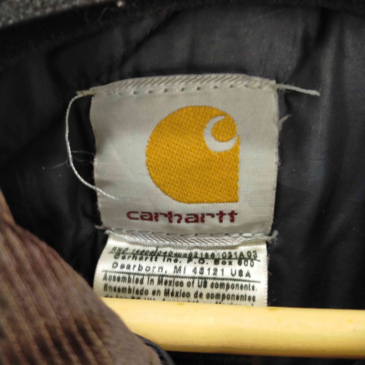 Carhartt(カーハート) 00s トラディショナルジャケット ダック 裏地キルティング メンズ JP 中古 古着 0359_画像6