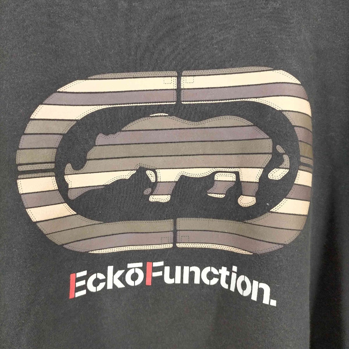 USED古着(ユーズドフルギ) ECKO FUNCTION ロゴプリント スウェット メンズ J 中古 古着 0359_画像5