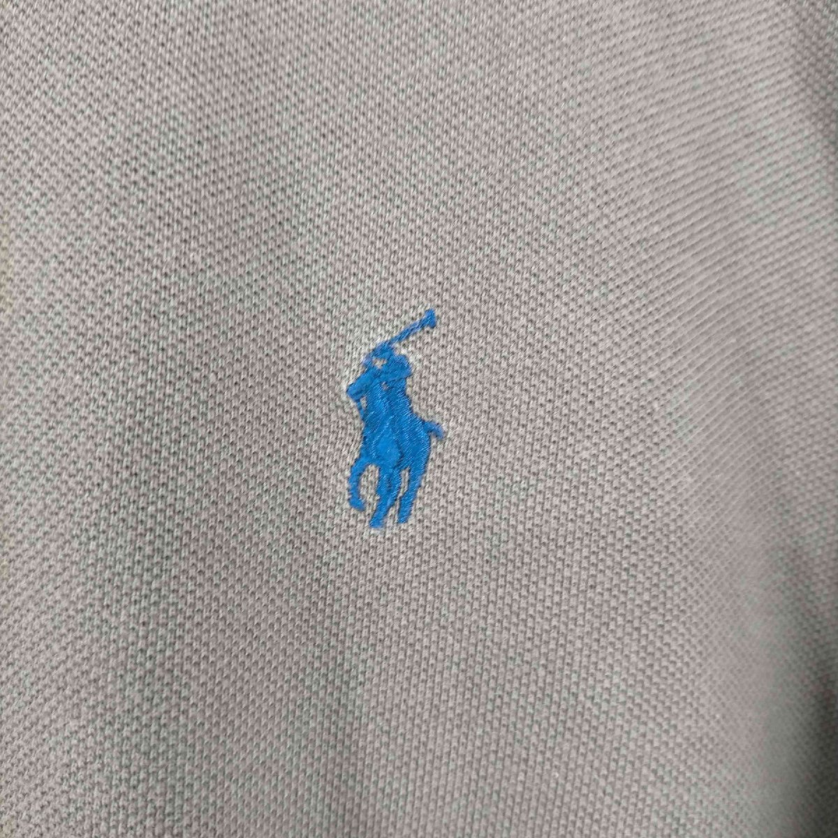 POLO RALPH LAUREN(ポロラルフローレン) CUSTOM FIT ポニー刺繍 鹿の子 L/S 中古 古着 0629_画像5