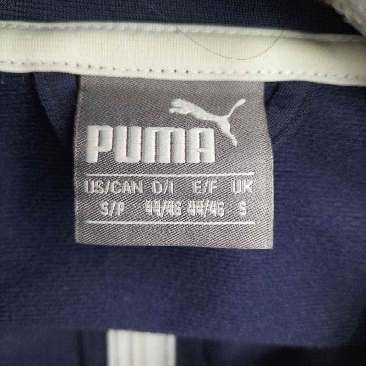 PUMA(プーマ) フロントラバープリントロゴ トラックジャケット メンズ JPN：S 中古 古着 0625_画像6