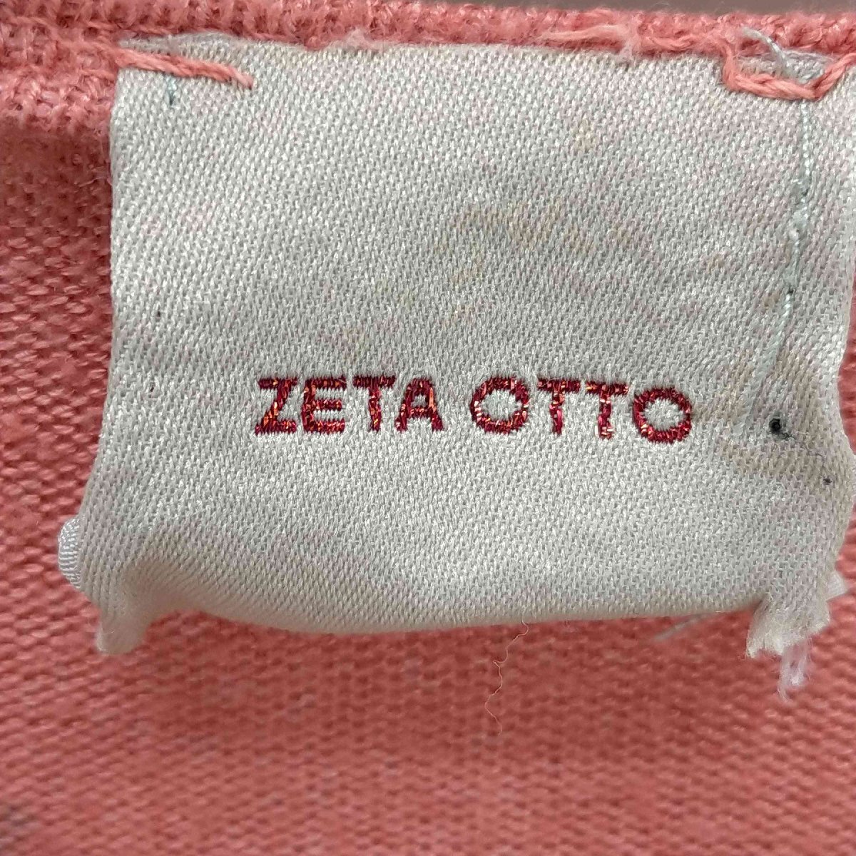 ZETA OTTO(フメイ) イタリア製 フラワーニット レディース 表記無 中古 古着 0642_画像6