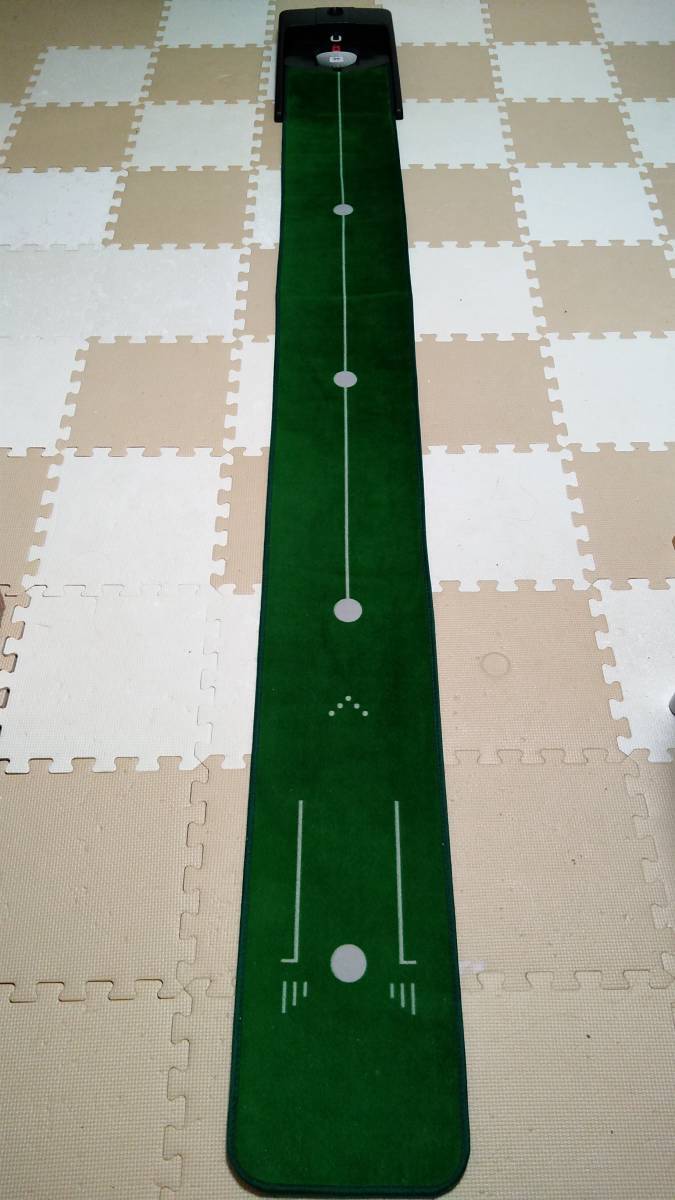 パターマット ダイヤオートパット 532 2.7メートル 室内 ゴルフ練習 パター 練習_画像1