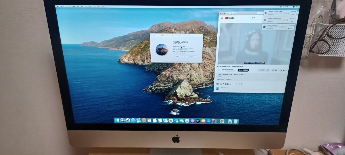 Apple iMac　A1419 クアッドコアCore i5/32GB/ HDD 1TB 27inch Lata 2013　NVIDIA GeForce GT 755M 1GB mos Catalina _画像1