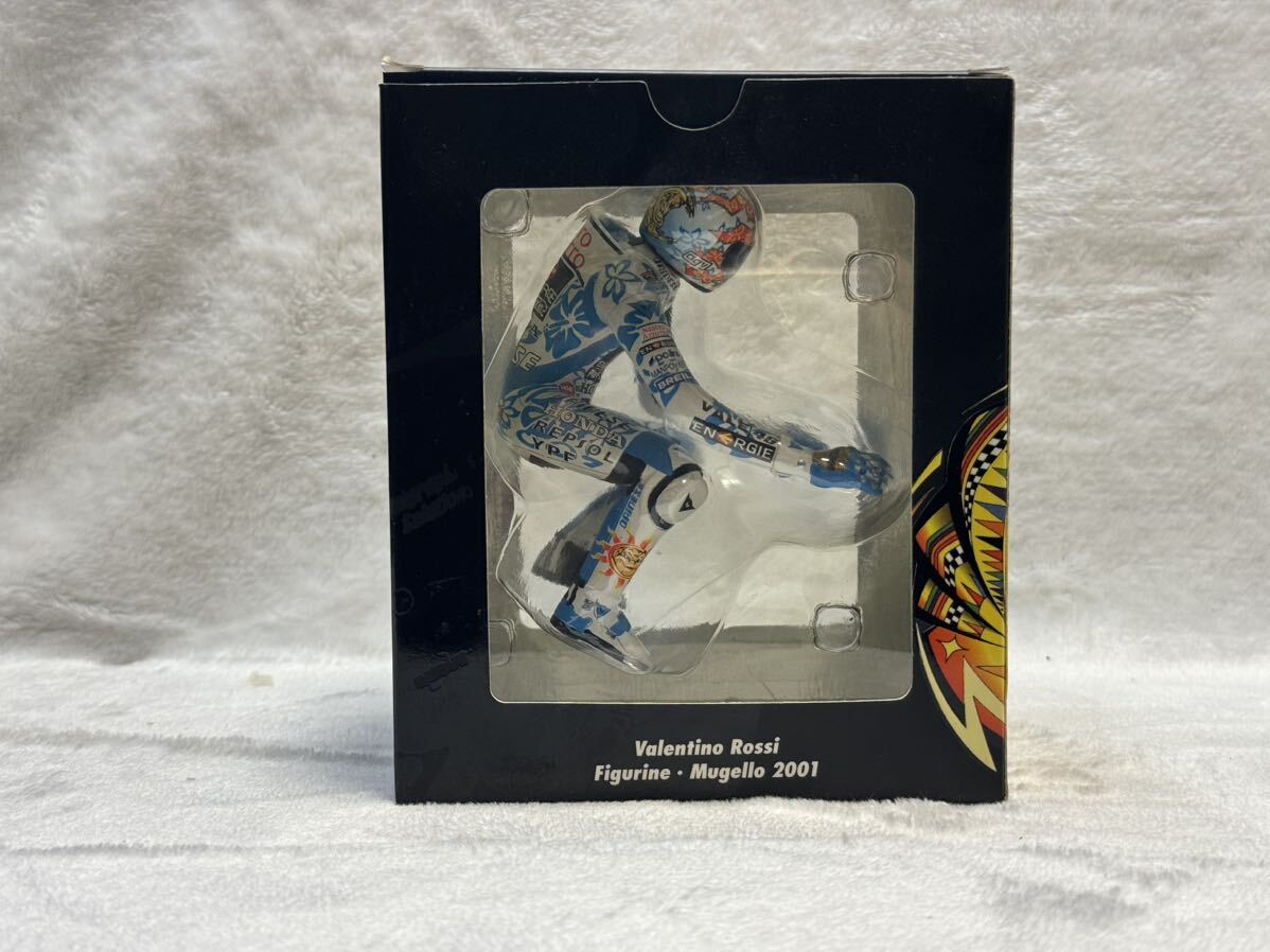 MINICHAMPS ミニチャンプス 1/12 Figurine Riding Valentino Rossi Mugello 2001 VALENTINO ROSSI Collection V.ロッシの画像2