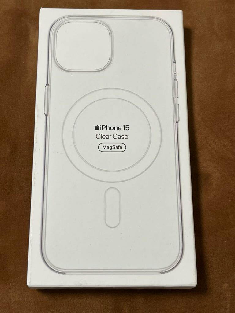 【美品】純正 iPhone 15 クリアケース_画像1