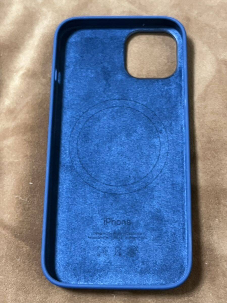Apple Apple оригинальный * iPhone 13 силиконовый чехол *a винт голубой * новый товар 