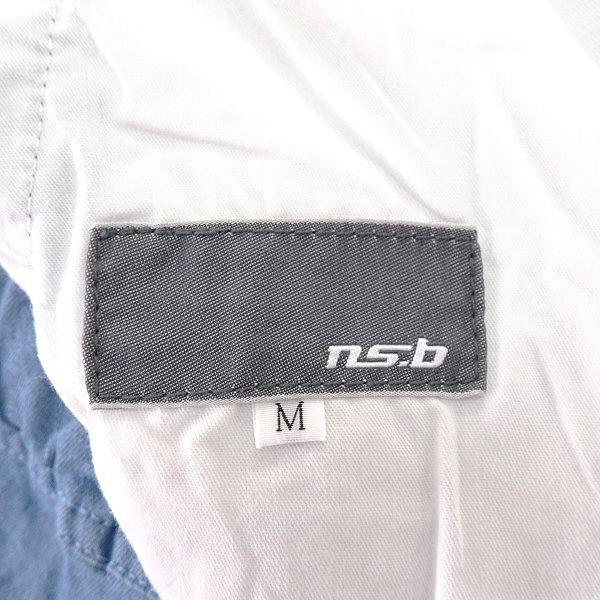 新品 ns.b ニコル デニムライク ストレッチ イージーパンツ 50(XL) 青 【P32471】 エヌエスビー 春夏 メンズ テーパード リラックス サマー