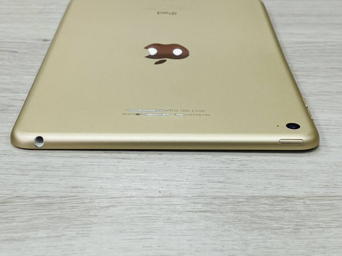 【綺麗品】 ≪正規品≫ iPad mini 4 128GB モデル番号:MK9Q2J/A アイパッド Apple製品 アップル製品 ゴールド Wifiの画像5