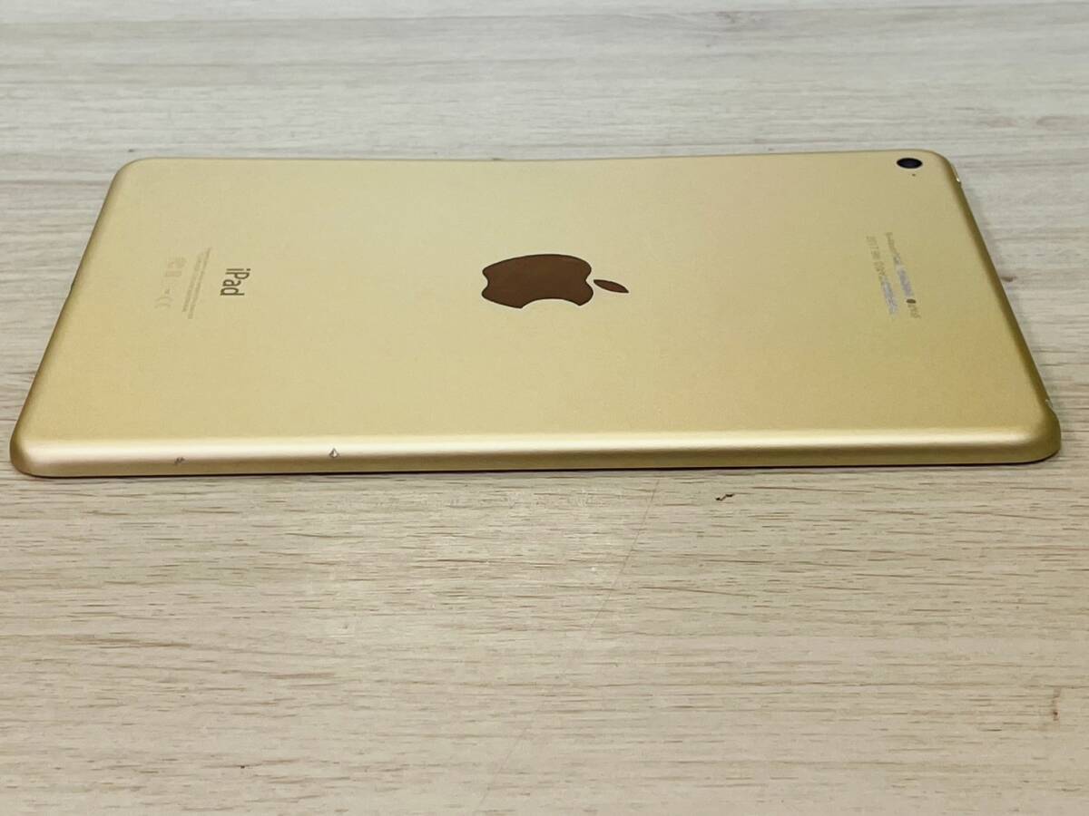 【綺麗品】 ≪正規品≫ iPad mini 4 128GB モデル番号:MK9Q2J/A アイパッド Apple製品 アップル製品 ゴールド Wifiの画像4