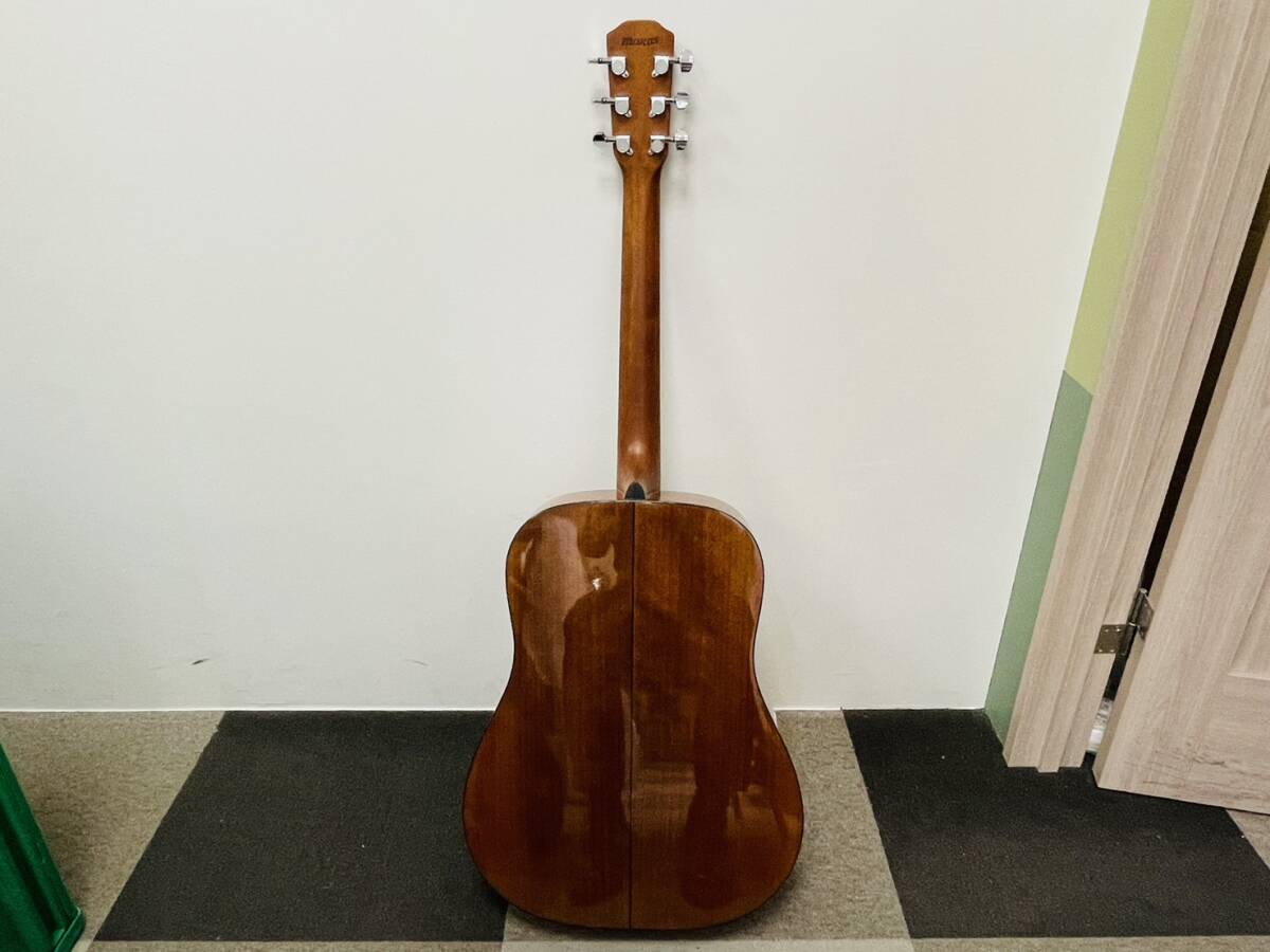 【綺麗品】 Morris モーリス M-01 II NAT アコースティックギター アコギ ソフトケース付 楽器 弦楽器 _画像7
