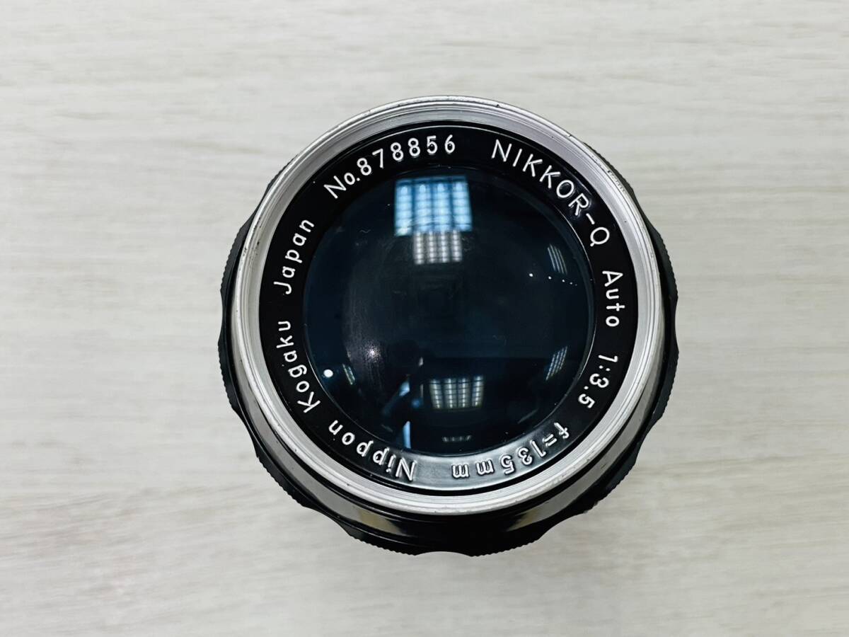 【動作確認済み】 NIKKOR-Q ニッコール Auto 1:3.5 135mm Nippon Kougaku レンズ カメラ ニコン_画像3