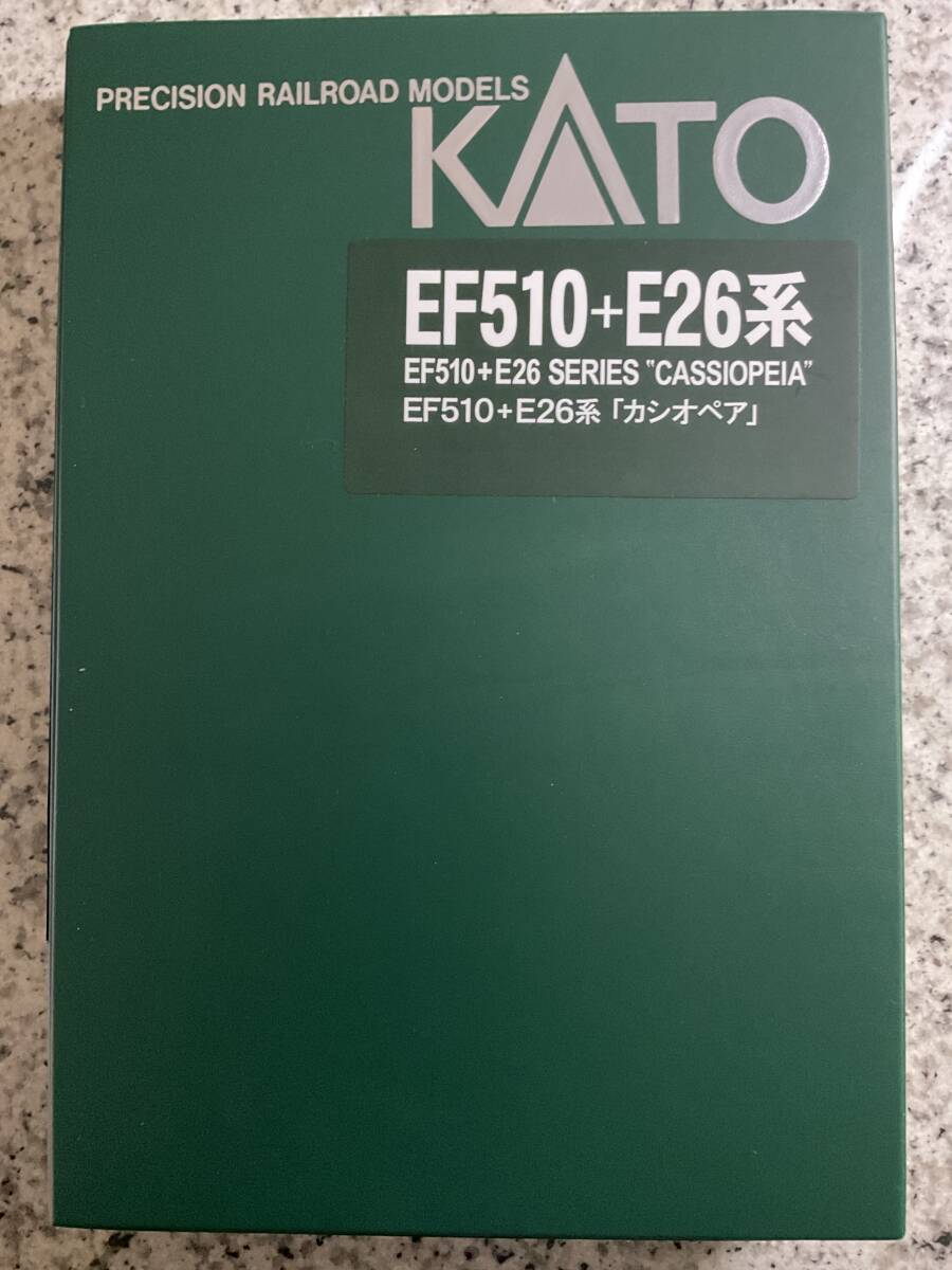 KATO 10-833 + 10-834 + 10-835 「EF510+E26系カシオペア」13両セット 新品 未走行 保管品の画像3