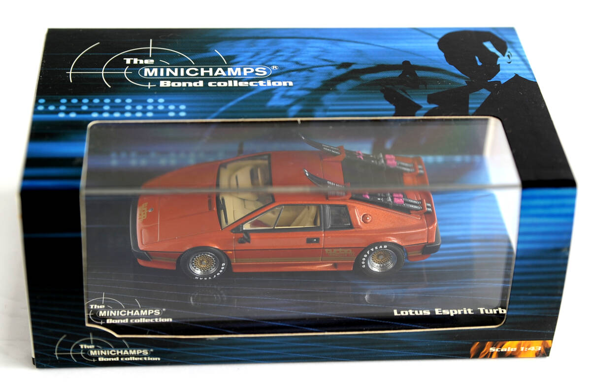 Minichamps 1/43 1Bond collection 007 Lotus esprit турбо Your Eyes Only