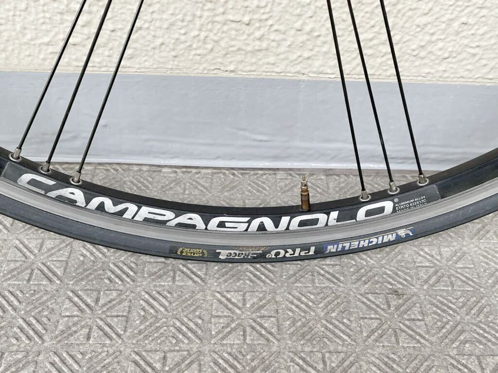 Campagnolo VENTO カンパニョーロ ヴェント 700C G3クリンチャー 完組ホイール 旧モデル シマノ10Sスプロケット対応の画像9