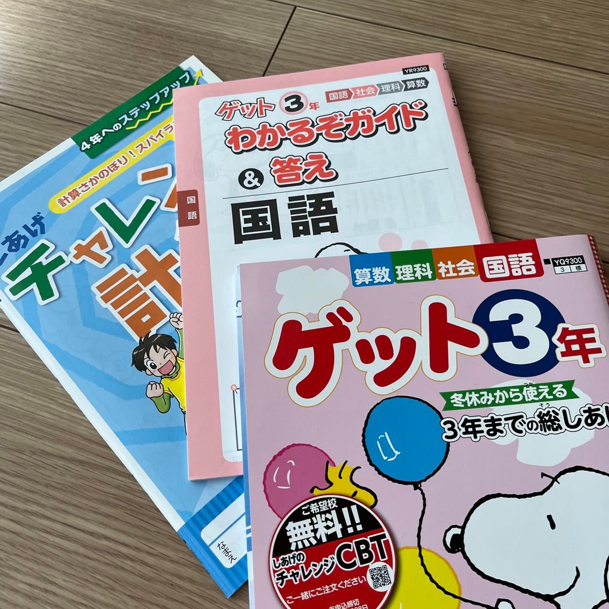 未記入　3年　ドリル　参考書　小学生　小学　受験　4教科　国語算数理科社会　② 進級準備